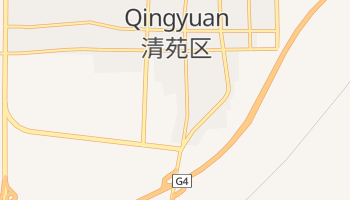 Online-Karte von Qingyuan
