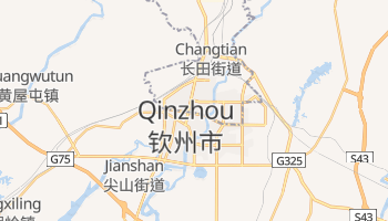 Online-Karte von Qinzhou