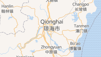Online-Karte von Qionghai