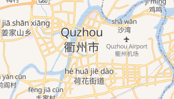 Online-Karte von Quzhou