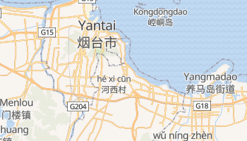 Online-Karte von Yantai