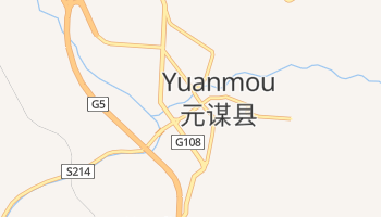 Online-Karte von Yuanmou