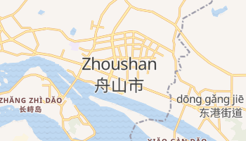Online-Karte von Zhoushan