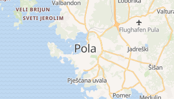 Online-Karte von Pula