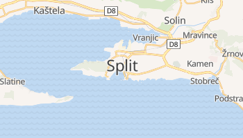 Online-Karte von Split