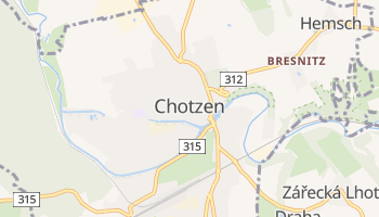 Online-Karte von Choceň