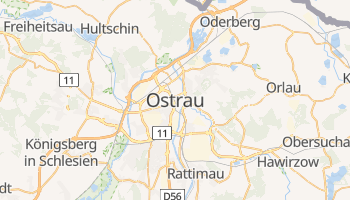 Online-Karte von Ostrava