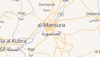 Online-Karte von Al-Mansura