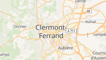 Online-Karte von Clermont-Ferrand