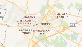 Online-Karte von Narbonne