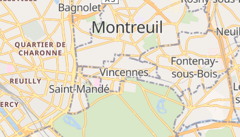 Online-Karte von Vincennes