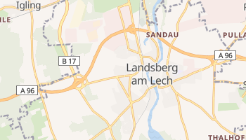Online-Karte von Landsberg am Lech
