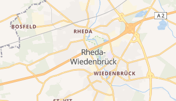 Online-Karte von Rheda-Wiedenbrück