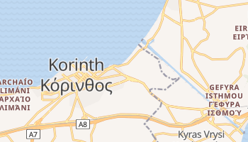 Online-Karte von Korinth