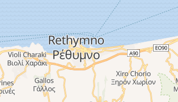 Online-Karte von Rethymno