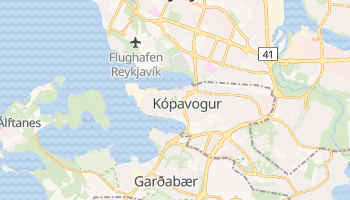 Online-Karte von Kópavogur