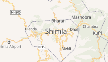 Online-Karte von Simla