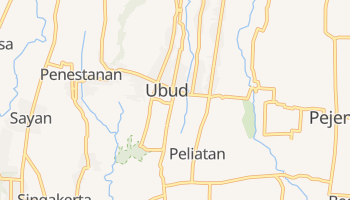 Online-Karte von Ubud