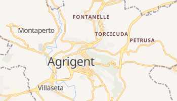 Online-Karte von Agrigent