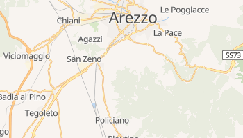 Online-Karte von Arezzo