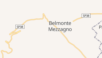 Online-Karte von Belmonte Mezzagno
