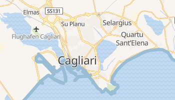 Online-Karte von Cagliari