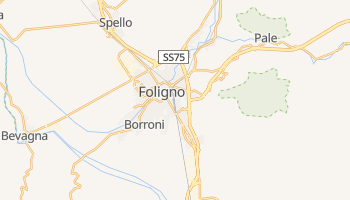 Online-Karte von Foligno