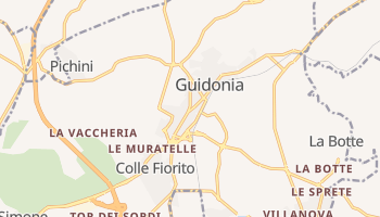 Online-Karte von Guidonia Montecelio