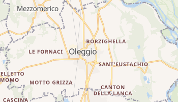 Online-Karte von Oleggio