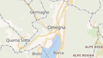 Online-Karte von Omegna