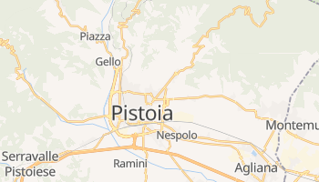 Online-Karte von Pistoia