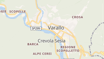 Online-Karte von Varallo Sesia