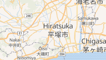 Online-Karte von Hiratsuka