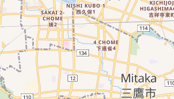 Online-Karte von Mitaka