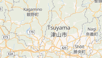 Online-Karte von Tsuyama