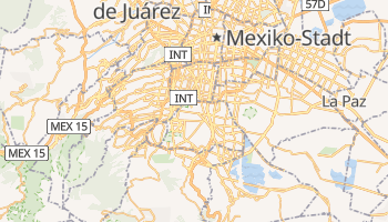 Online-Karte von Coyoacán