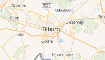 Online-Karte von Tilburg
