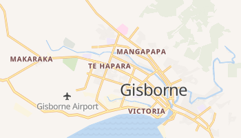 Online-Karte von Gisborne