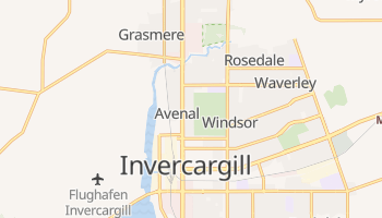 Online-Karte von Invercargill