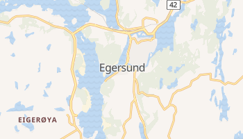 Online-Karte von Egersund