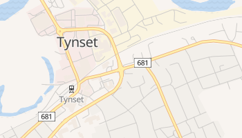 Online-Karte von Tynset