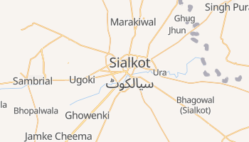 Online-Karte von Sialkot