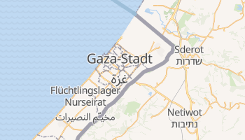 Online-Karte von Gaza