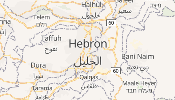 Online-Karte von Hebron