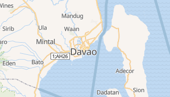 Online-Karte von Davao City