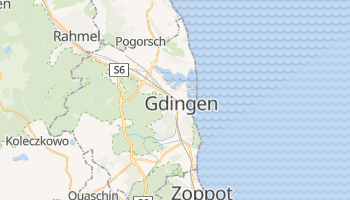 Online-Karte von Gdynia