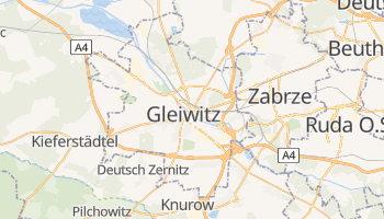 Online-Karte von Gliwice