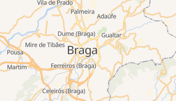 Online-Karte von Braga