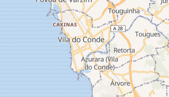 Online-Karte von Vila do Conde