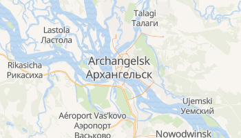 Online-Karte von Archangelsk